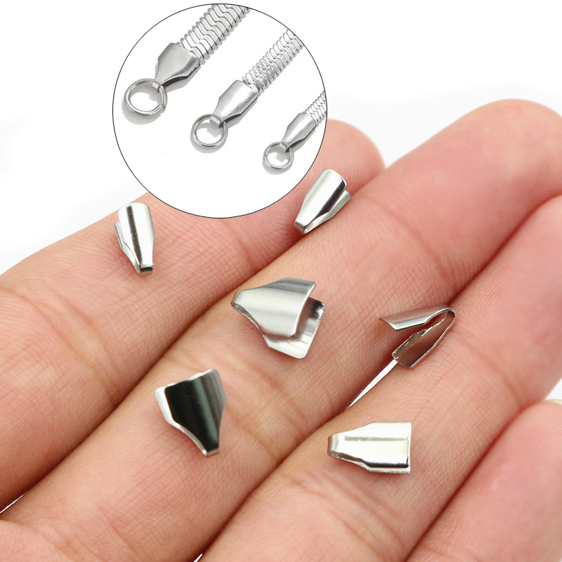 Snapback Hat Flat - 100pcs En Acier Inoxydable 2-7mm Cordons