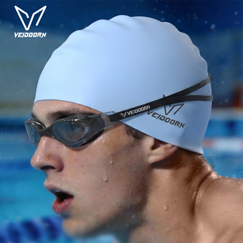 Swim Hat Silicone - Bonnet de bain en silicone imperméable