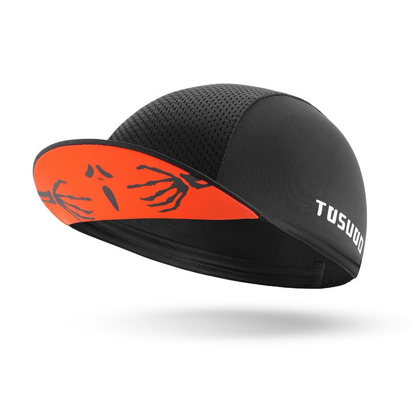 Skull Cap Helmet Liner - Casquette de cyclisme Halloween à motif