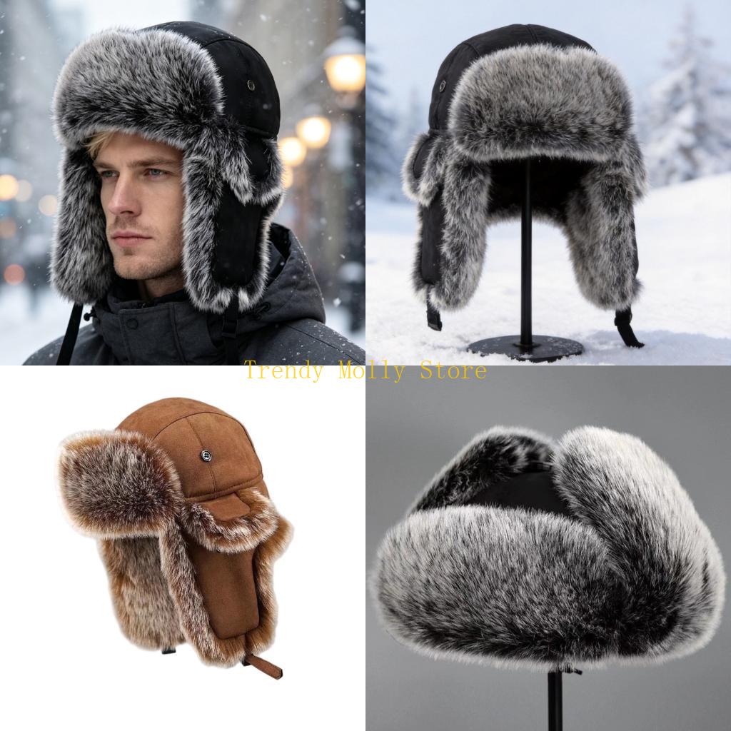 Winter Trapper Hat - Chapeau d'hiver N5KB pour temps froid