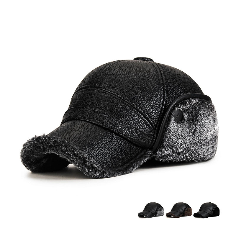 Baseball Cap Structured - Chapeaux en fourrure Lei Feng pour