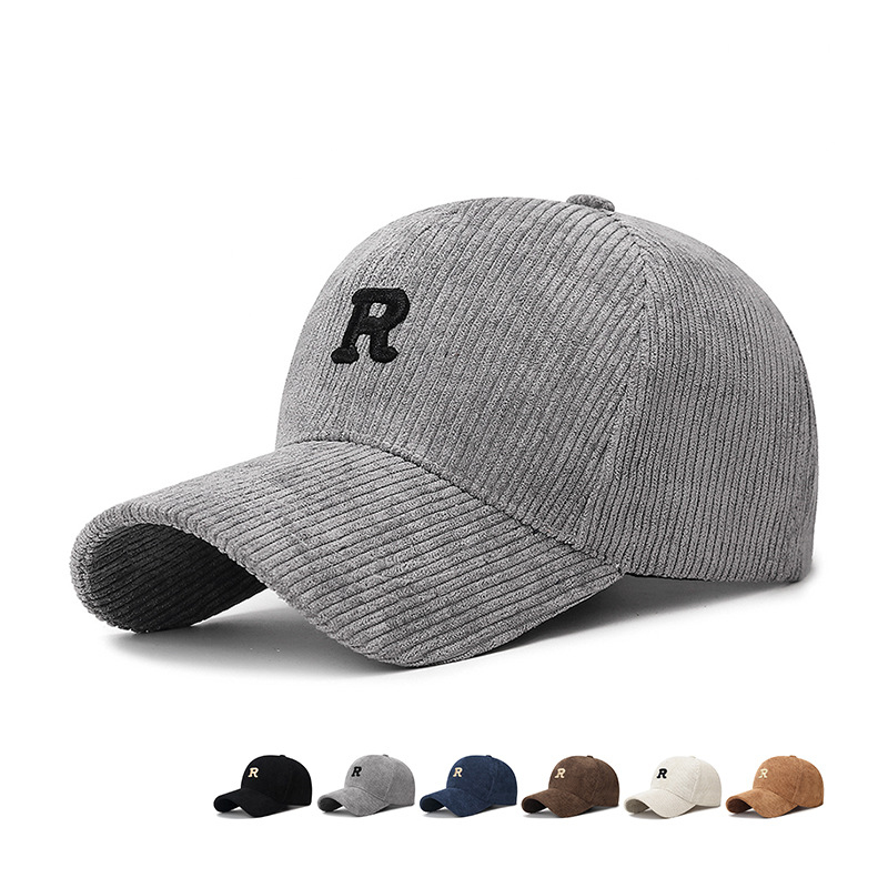 Baseball Cap Structured - Casquette de baseball en velours côtelé