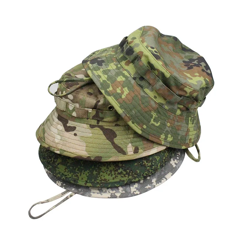 Boonie Hat Tactical - Chapeau Boonie de Camouflage Multicam Panama