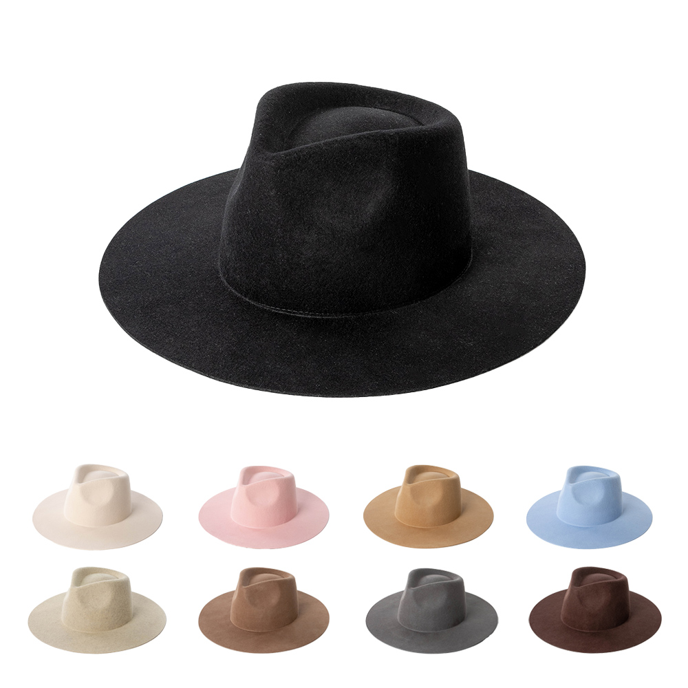 Fedora Hat Wool - Chapeau Fedora en Feutre de Laine
