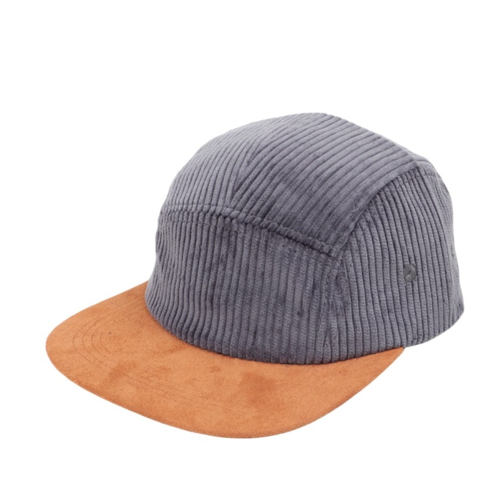 Corduroy Cap 5 Panel - Casquette de Baseball rétro polyvalente à