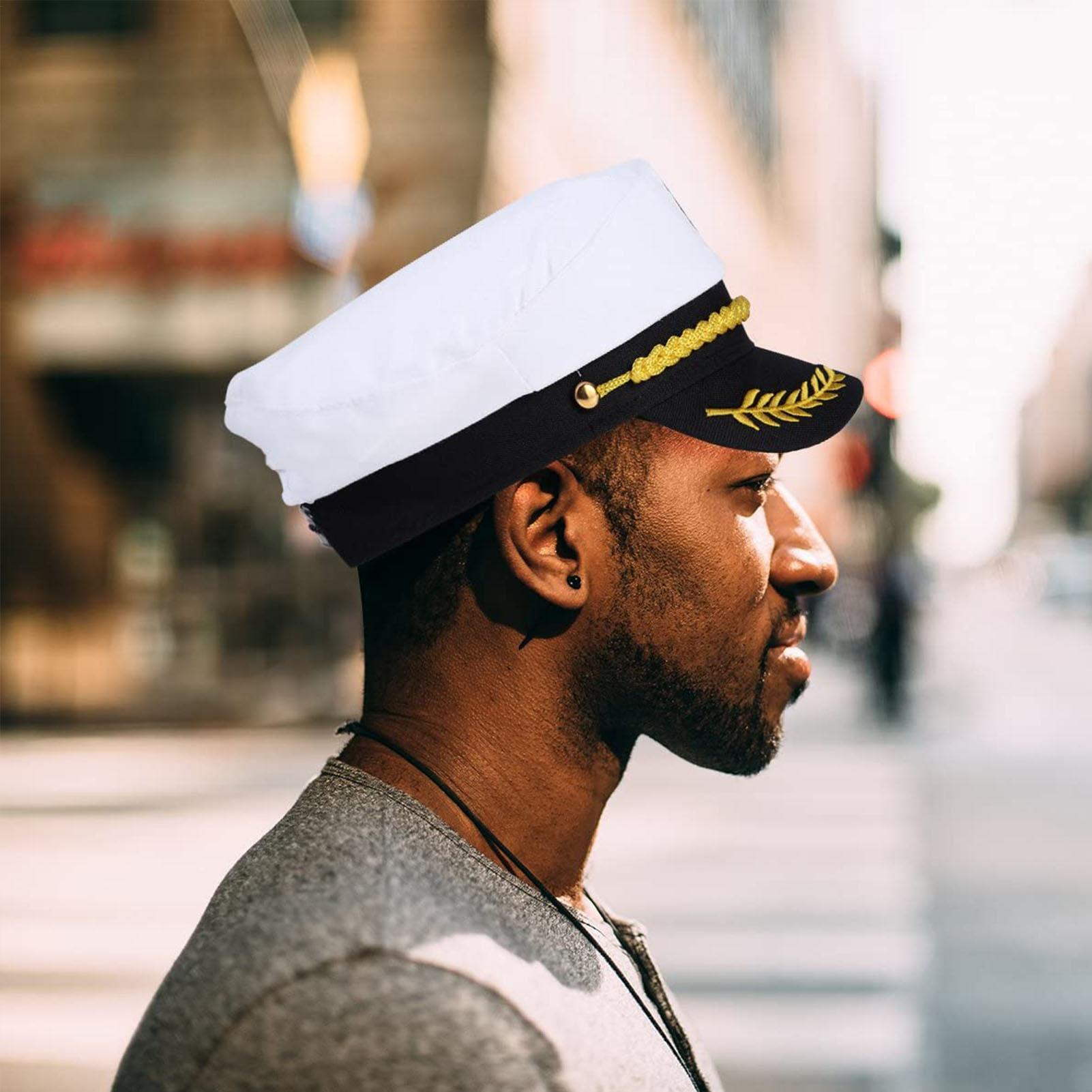 Chapeau de capitaine de yacht  - Snapback Hat Flat avis et prix