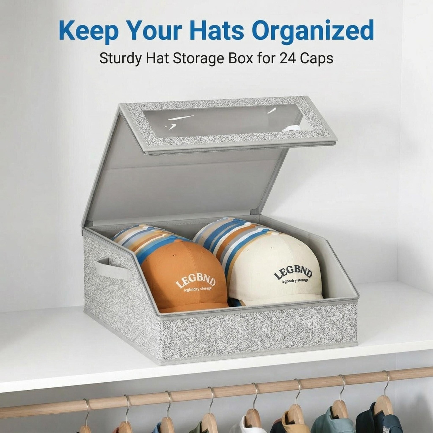 Boîte de rangement pour chapea - Baseball Cap Structured avis et prix