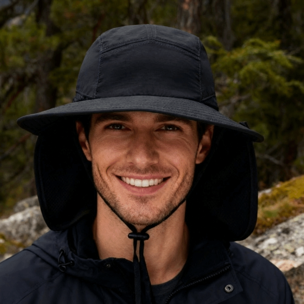 Chapeau de soleil large bord r - Bucket Hat Cotton avis et prix