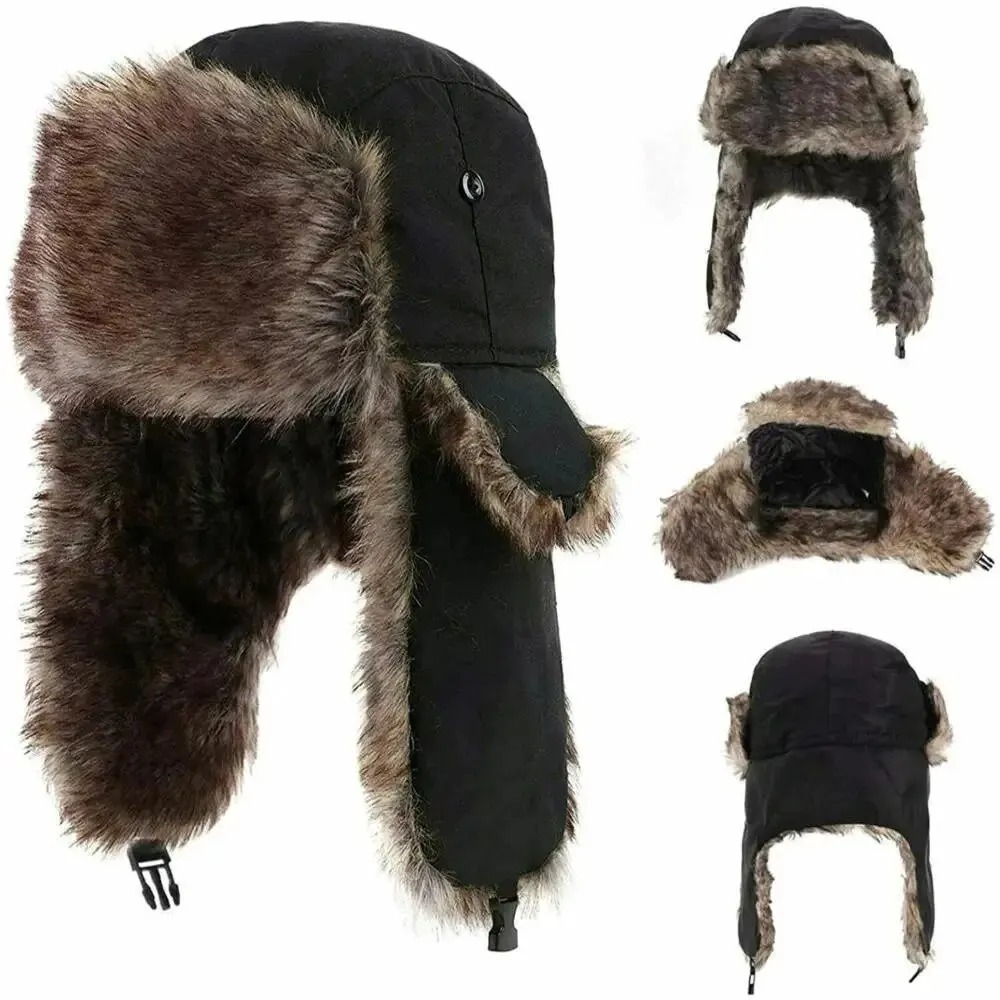Chapeau d'hiver russe chaud et - Winter Trapper Hat avis et prix
