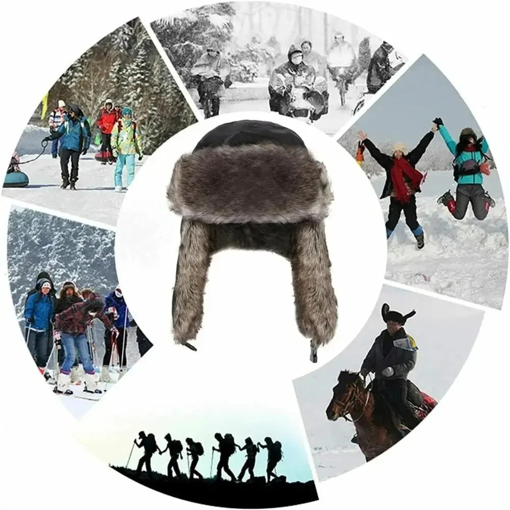 Chapeau d'hiver russe chaud et - Winter Trapper Hat avis et prix