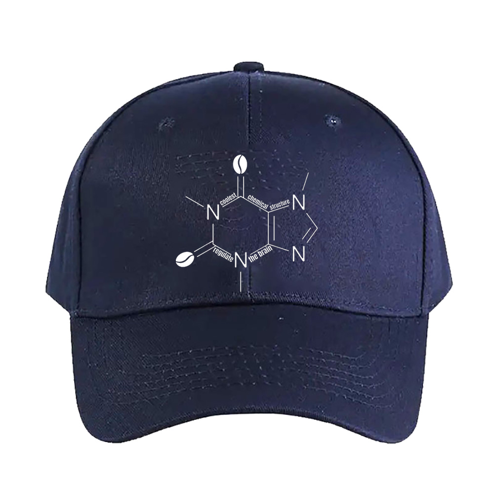 Structure chimique de la caféi - Baseball Cap Structured avis et prix