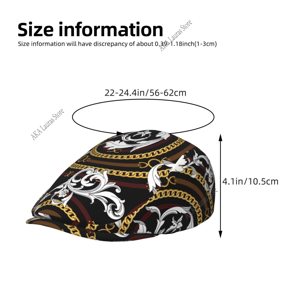 Casquette Gavroche Dorée Baroq - Newsboy Cap Ivy avis et prix