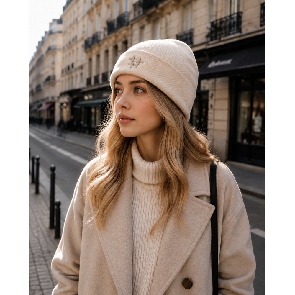 Bonnet d'hiver en tricot pour  - Beanie Cuffed Knit avis et prix
