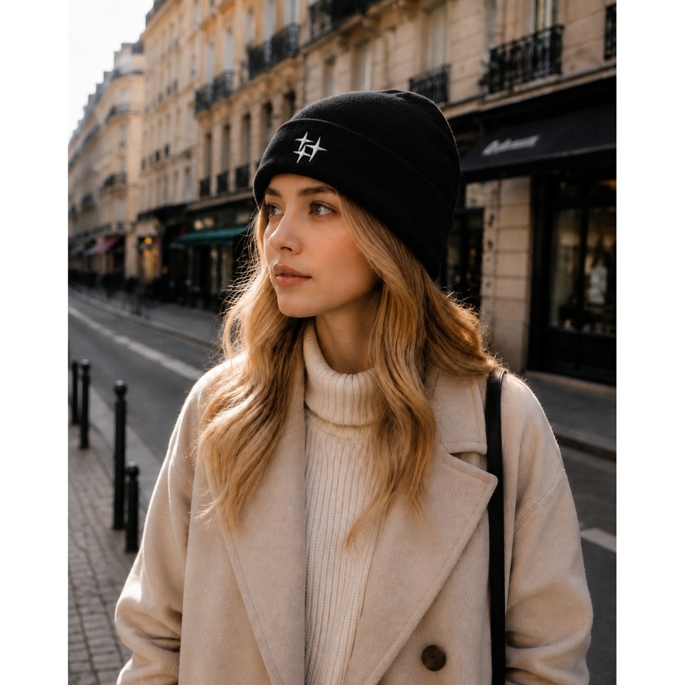 Bonnet d'hiver en tricot pour  - Beanie Cuffed Knit avis et prix