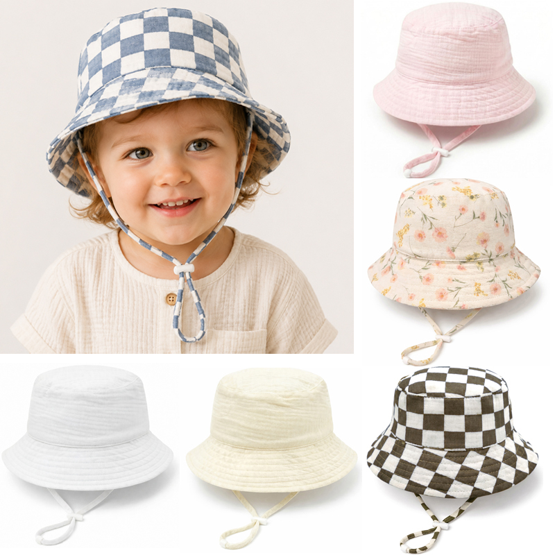 Chapeau d'été en mousseline po - Bucket Hat Cotton avis et prix