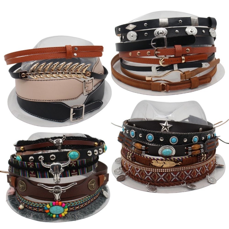 Accessoires de chapeau en cuir - Cowboy Hat Straw avis et prix