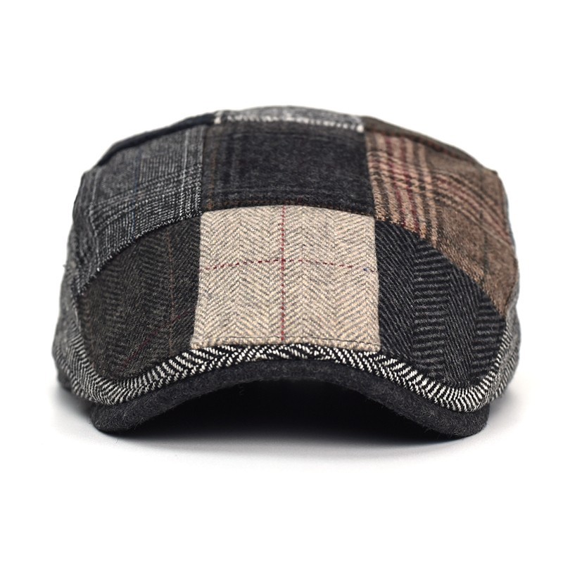Chapeau de journal en Patchwor - Newsboy Cap Ivy avis et prix