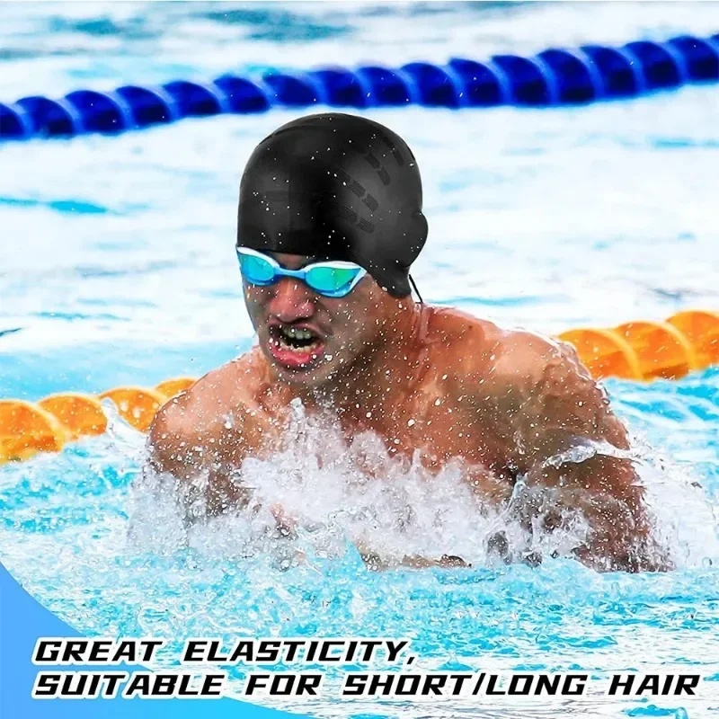 Bonnet de bain en silicone pou - Swim Hat Silicone avis et prix