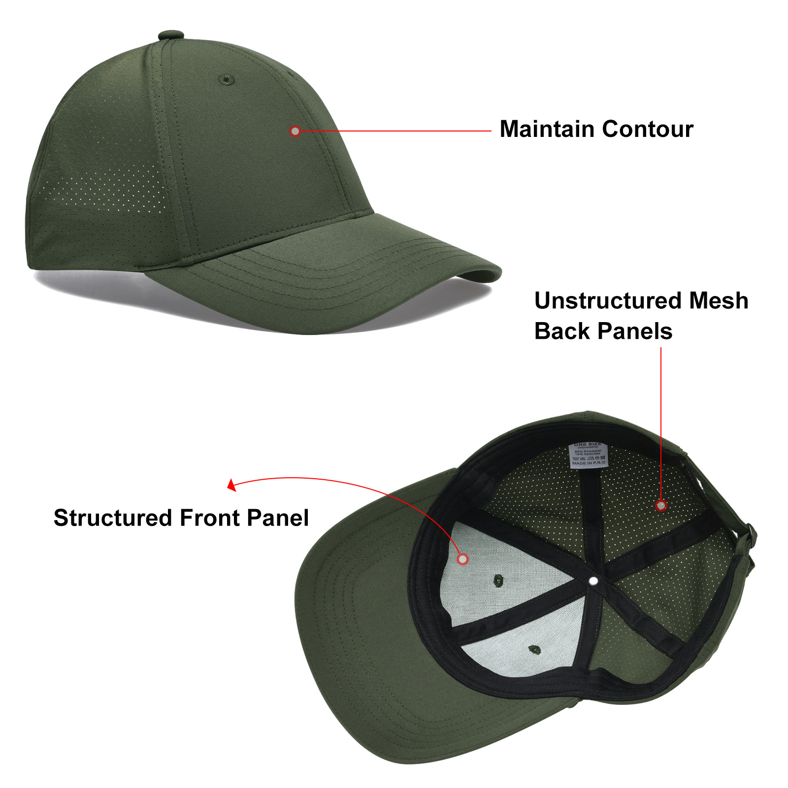 Casquette de baseball unisexe  - Golf Cap Dad avis et prix