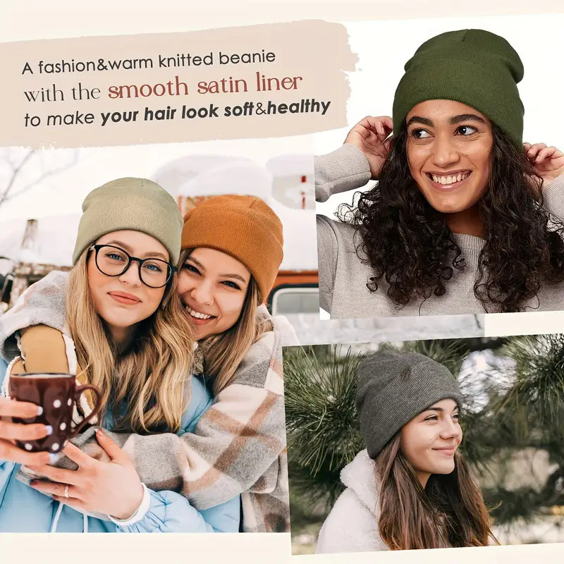 Bonnet antistatique doublé de  - Beanie Cuffed Knit avis et prix