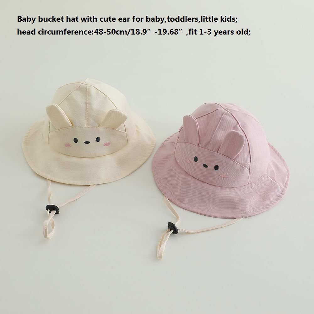 Chapeau de soleil pour bébés f - Bucket Hat Cotton avis et prix