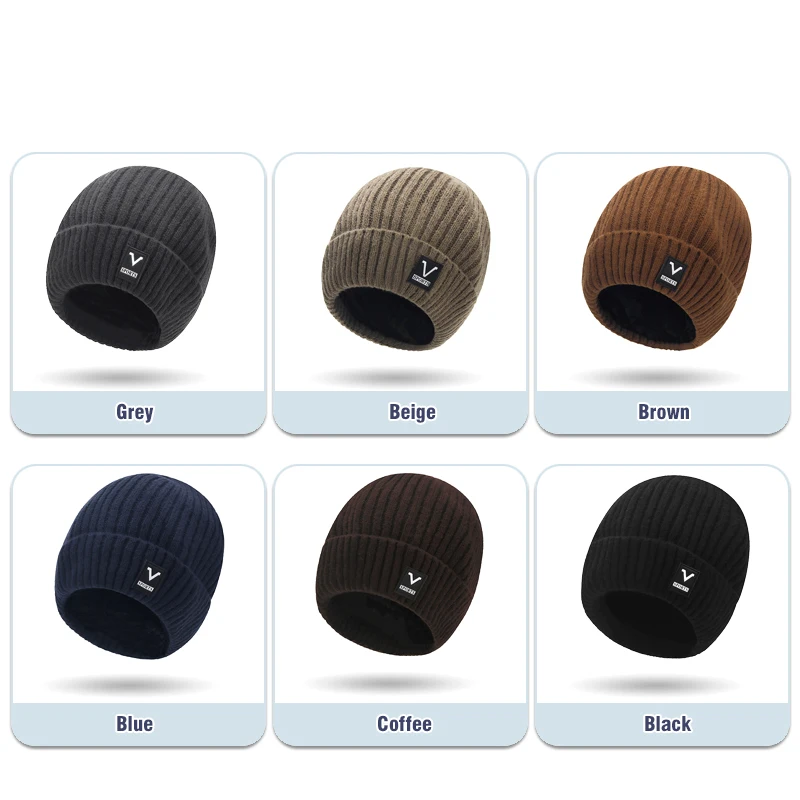 Bonnet hommes Slouchy tricot c - Beanie Cuffed Knit avis et prix