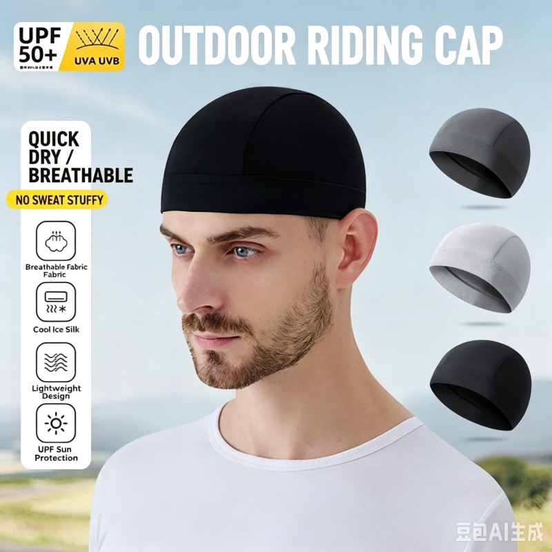 Bonnet d'été en maille fine et - Skull Cap Helmet Liner avis et prix