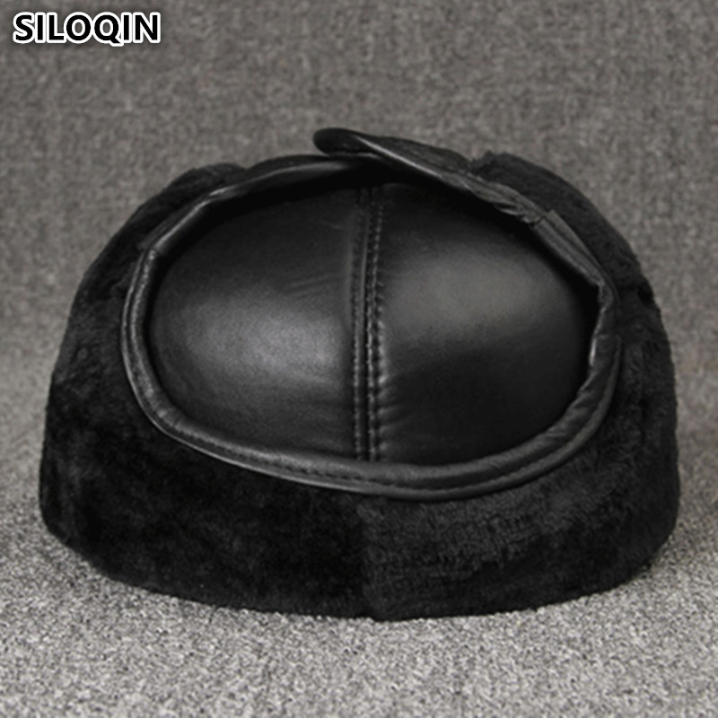 Casquettes en cuir véritable,  - Winter Trapper Hat avis et prix