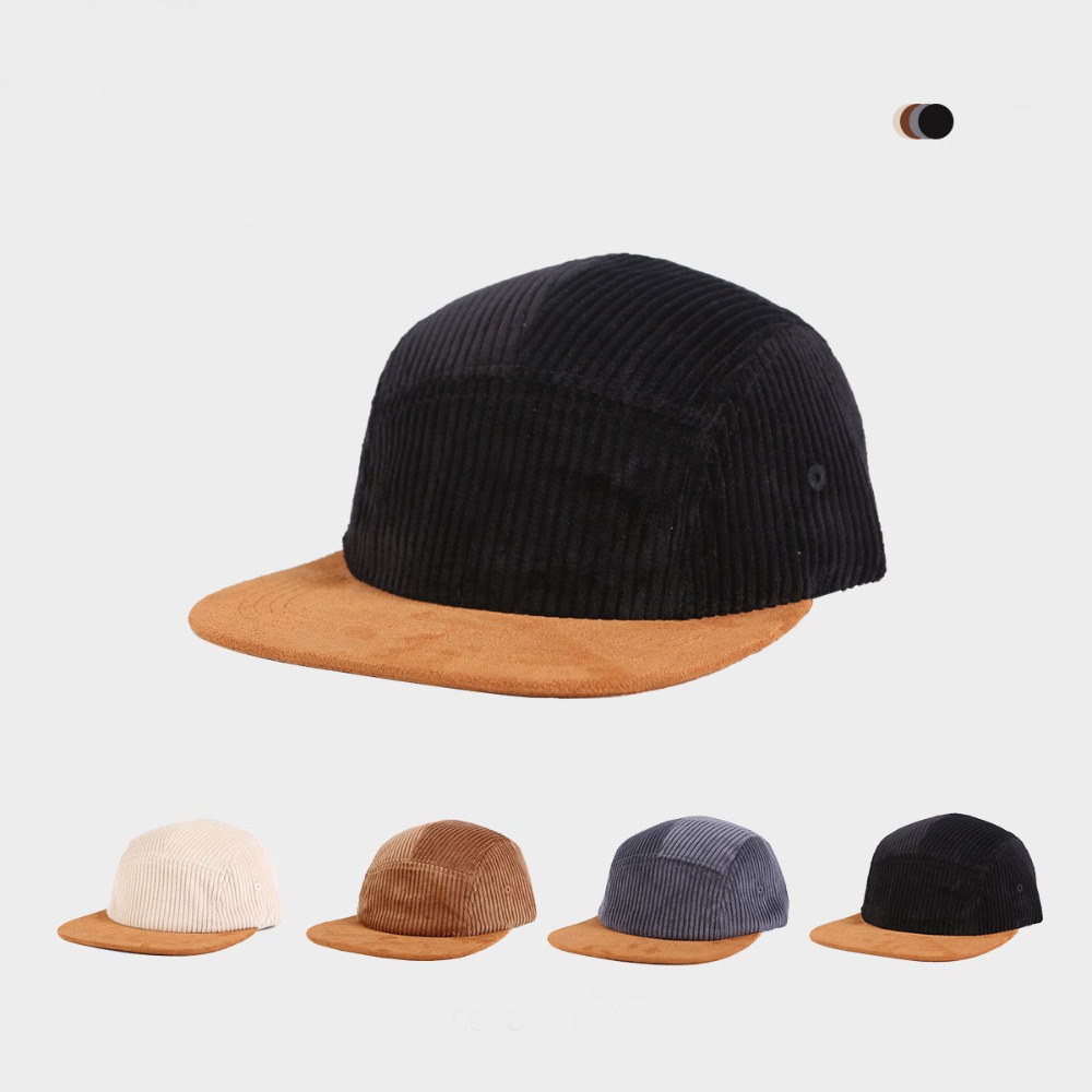 Casquette de Baseball rétro po - Corduroy Cap 5 Panel avis et prix